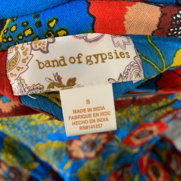 Band of Gypsies Boho Chic Heirloom Blossom Wrap size small - Picture 5 of 5